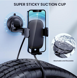 Phone Mount for Car Windshield Dashboard Air Vent Universal