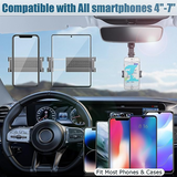 Rear View Mirror Phone Holder
