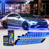 Car LED Underbody Lights Strip 7 Color LED Bottom Lamp Strip