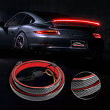 Led Spoiler Lights Turn Signal Red LED Strip Brake Light Universal