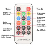 Led Car Hood Strip Lights App+Remote Control