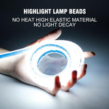 Led Car Hood Strip Lights App+Remote Control