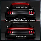 Led Spoiler Lights Turn Signal Red LED Strip Brake Light Universal