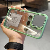 CrystalStand iPhone Case: Clarity, Stand, and Lens Film All-in-One