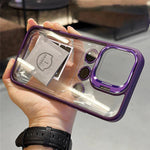CrystalStand iPhone Case: Clarity, Stand, and Lens Film All-in-One