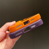 Transparent Acrylic Silicone Armor iPhone Case Magsafe